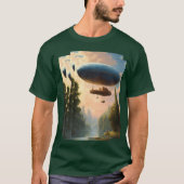 ホットエアバルーンカジュアルプリントTシャツ&フード付きスウェットシャツ Tシャツ (正面)