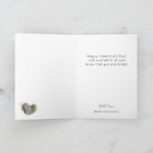 ホットエアバルーンパンダハッピーバレンタインデー カード (内部)