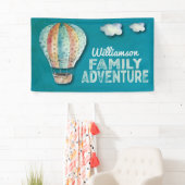 ホットエアバルーンファミリーアドベンチャー懇親会 横断幕 (インサイチュ)