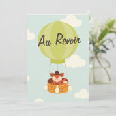 ホットエアバルーンフェアワールボンボヤージェパーティー招待状 招待状 (スタンド正面)
