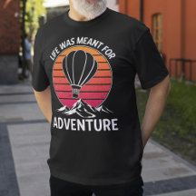 ホットエアバルーンヴィンテージレトロサンセットアドベンチャー