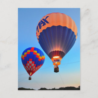 ホットエアバルーン乗り新しいSmyrnaビーチFLはがき ポストカード