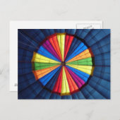 ホットエアバルーン内のポストカード ポストカード (正面/裏面)