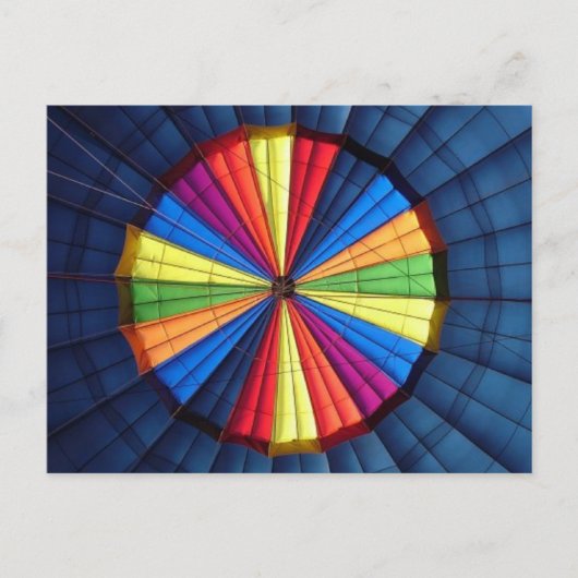 ホットエアバルーン内のポストカード ポストカード (正面)