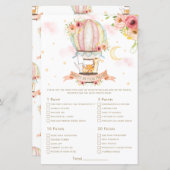 ホットエアバルーン動物あなたの電話ゲームの内容 (正面/裏面)