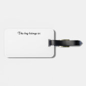 ホットエアバルーン反射ラゲッジタグ ラゲッジタグ (裏面横)