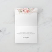 ホットエアバルーン赤ちゃんシャワーありがとう サンキューカード (内部)