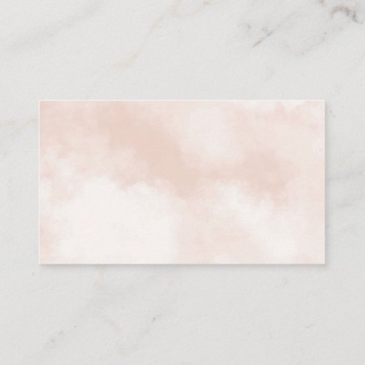 ホットエアバルーン赤ちゃんシャワーおむつラッフルチケット エンクロージャーカード (裏面)