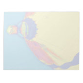 ホットエアバルーン – パステル ノートパッド (正面)