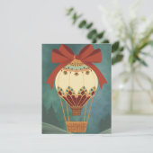 ホットエアバルーン 装飾 オーナメント シーズンカード (スタンド正面)