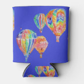 ホットエカラフルアバルーン水カラーアートデザイン 缶クーラー (正面)