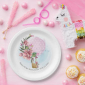 ホットエパーソナライズされたアバルーン誕生日 ペーパープレート (パーティー)