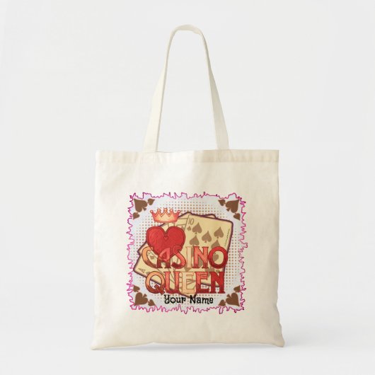 ホットカジノクイーン トートバッグ (正面)