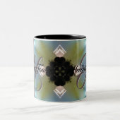 ホットカスタムチョコレートカップ ツートーンマグカップ (中央)