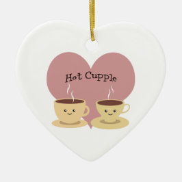 ホットカップル! セラミックオーナメント