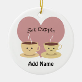 ホットカップル! セラミックオーナメント