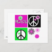 ホットカラーズピース ポストカード (正面/裏面)