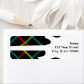 ホットカラーポップ・アートのギター事業 ラベル (インサイチュ)