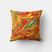 ホットカラー絵画パターン買今 クッション (裏面)