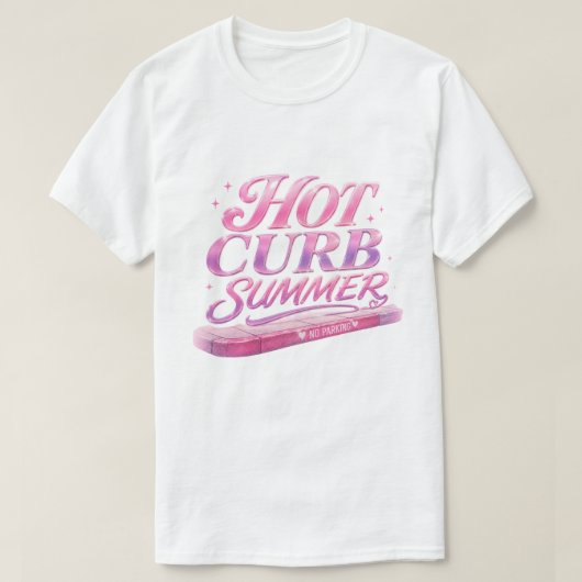ホットカーブサマー Tシャツ (デザイン正面)