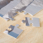 ホットガイ素胸筋ABSビーチ ジグソーパズル (側面)