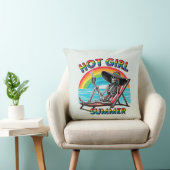 ホットガールサマースケルトンレトロビーチデザイン クッション (椅子)