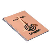 ホットガールサマーピーチサンド ノートブック (右側)