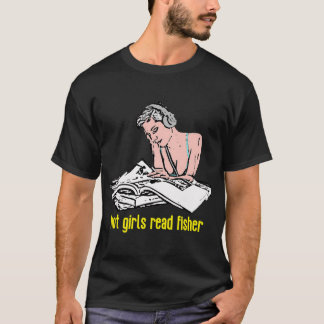 ホットガールズはマーク・フィッシャーを読む Tシャツ