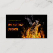ホットギター🔥🎸 名刺 (正面)