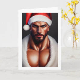 ホットクリスマスサンタクロース カード