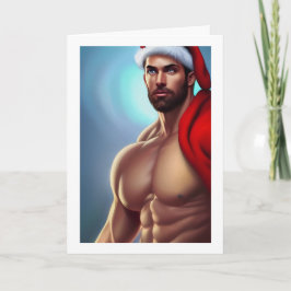 ホットクリスマスサンタクロース カード