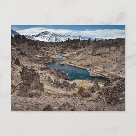 ホットクリークガルチ ポストカード (正面)