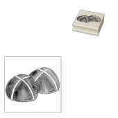 ホットクロスバンズブリティッシュフードベーキングペストリーベーカリー ラバースタンプ (押印)