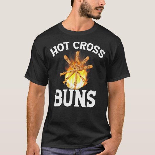 ホットクロスバン引用文 Tシャツ (正面)