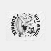 ホットグウルサマーコンチックハロウィーン衣装コスチューム フリースブランケット (正面(横))