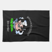 ホットグリラーピグースモーカーブラック キッチンタオル (横)