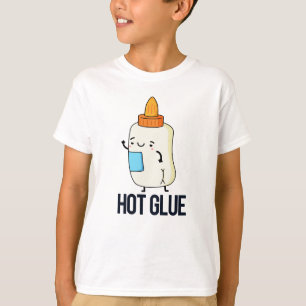 ホットグルーおもしろいプ Tシャツ