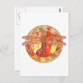 ホットケルトのトンボ ポストカード (正面/裏面)