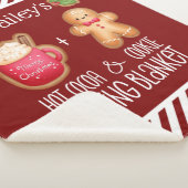 ホットココアとクッキーのテイスティング シェルパブランケット (3/4)