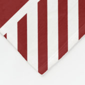 ホットココアとクッキーのテイスティング フリースブランケット (角)