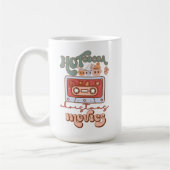 ホットココアとクリスマス映画コーヒーマグを飲む コーヒーマグカップ (左)
