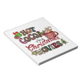 ホットココアとクリスマス映画 ノートパッド (アングル)