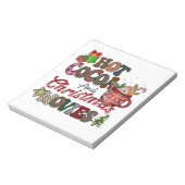 ホットココアとクリスマス映画 ノートパッド (回転)