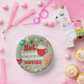 ホットココアとクリスマス映画 ペーパーボウル (パーティー)