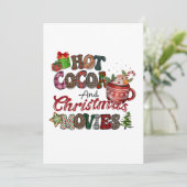 ホットココアとクリスマス映画 招待状 (スタンド正面)