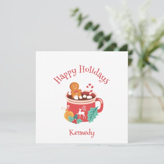 ホットココアとジンジャーブレッド (スタンド正面)