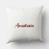 ホットココアとメンタルヘルスパーソナライズされた クッション (裏面)