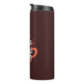 ホットココアとメンタルヘルス熱タンブラー タンブラー (回転右)