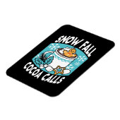 ホットココアと冬のチャーム – 雪秋ココアコール マグネット (左側)