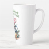 ホットココアと心地よいホリデー カフェラテマグ (右)